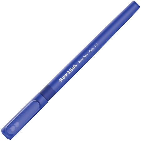 Pen, Ballpoint, Write Bros, 1.0mm, 12/DZ, Blue PK